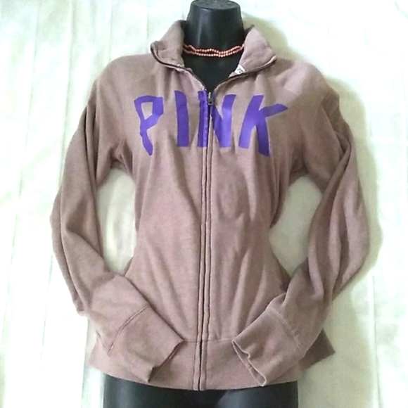 VS PINK Full Zip Jacket w Collar - Picture 1 of 16